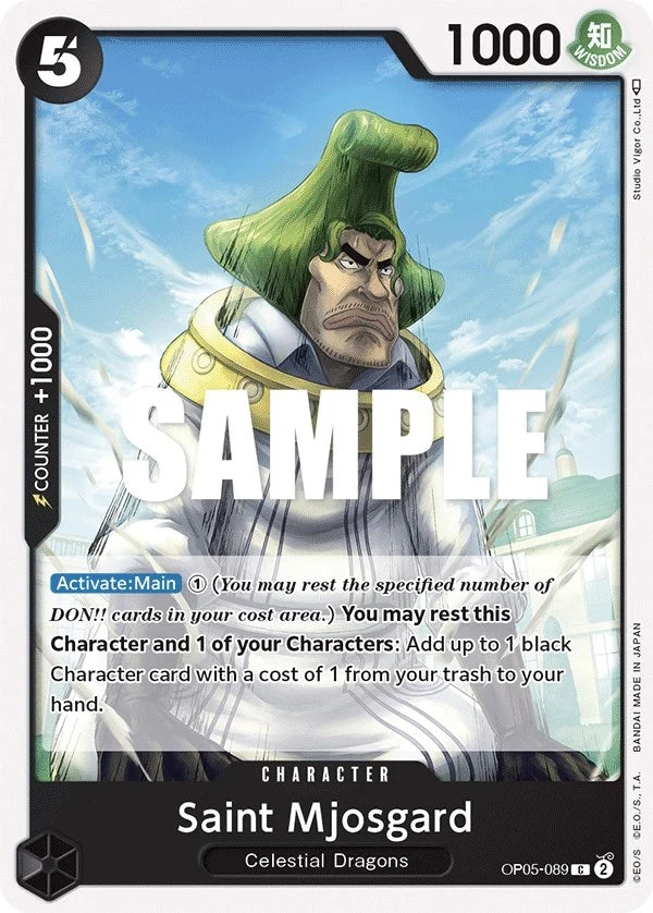 Saint Mjosgard (OP05-089) (Awakening of the New Era) (OP05)