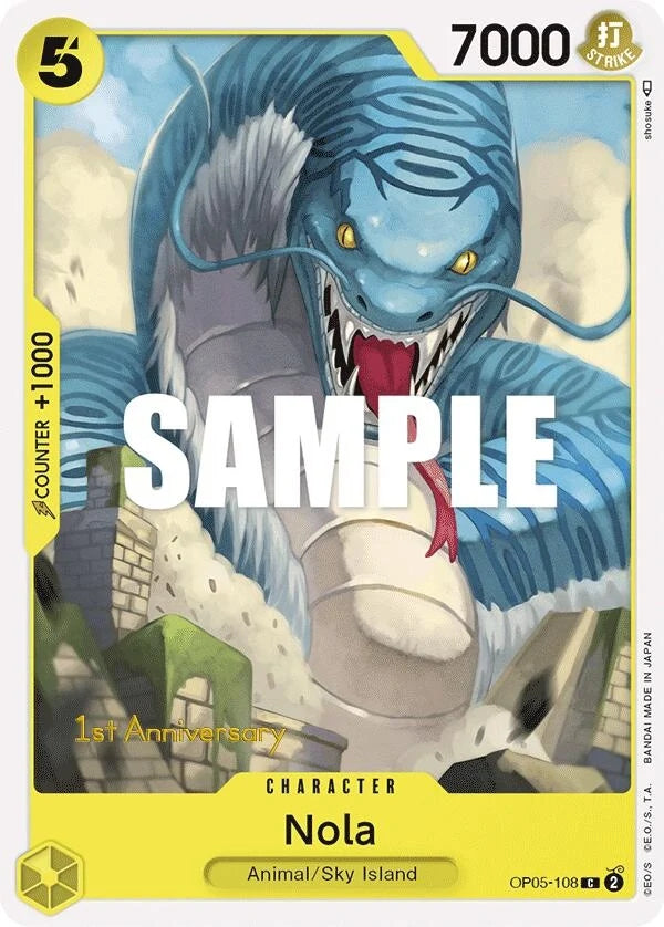 Nola (OP05-108) (Awakening of the New Era: 1st Anniversary Tournament Cards) (OP05 ANN)