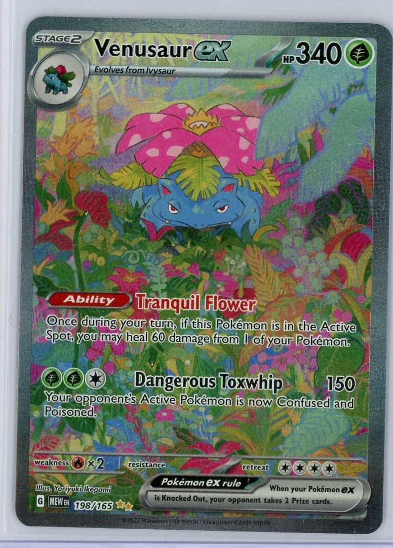 Venusaur ex Pokémon 151 Special Illustration Rare #198/165