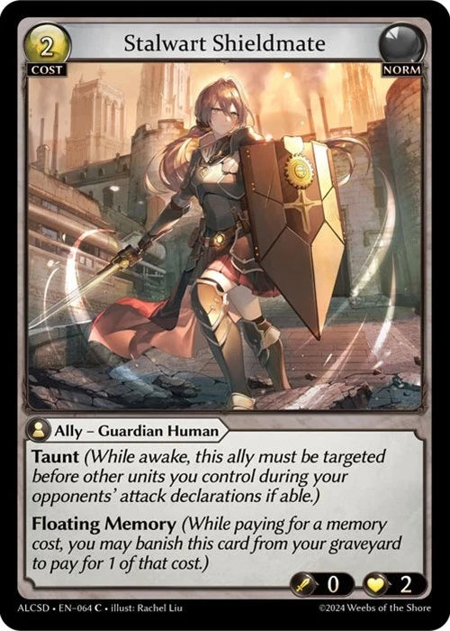 Stalwart Shieldmate (064) (Alchemical Revolution Starter Decks) (ALCSD)