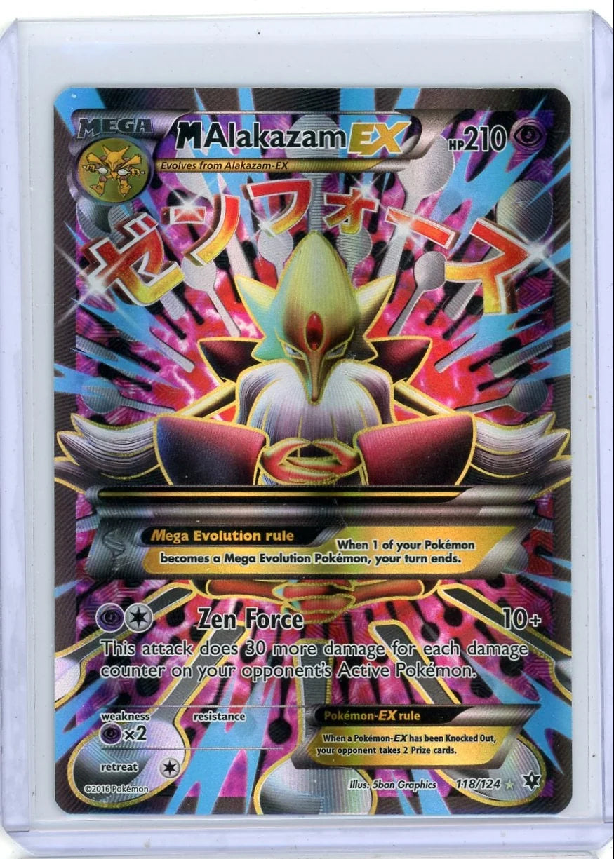 Mega Alakazam 2016 Pokemon Fates Collide #118/124 MP