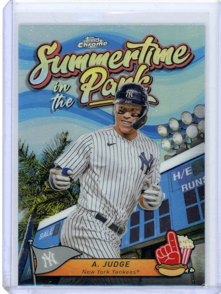 Aaron Judge 2024 Topps Chrome Summertime in the Park