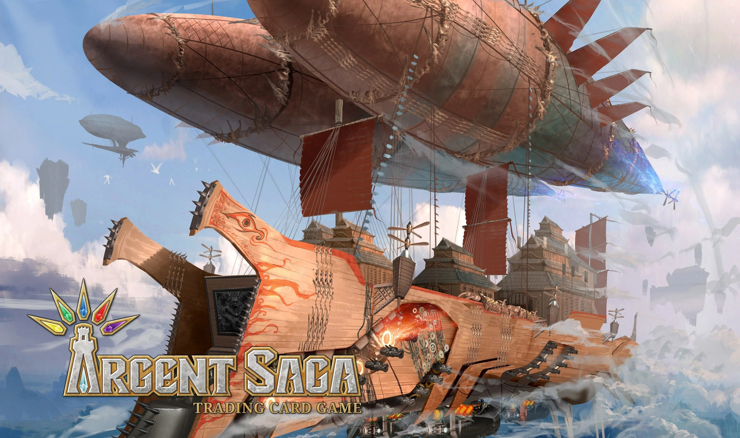 Argent Saga TCG Rubber Event Playmat - Warship (Daily Exclusive: Gen Con 2019)