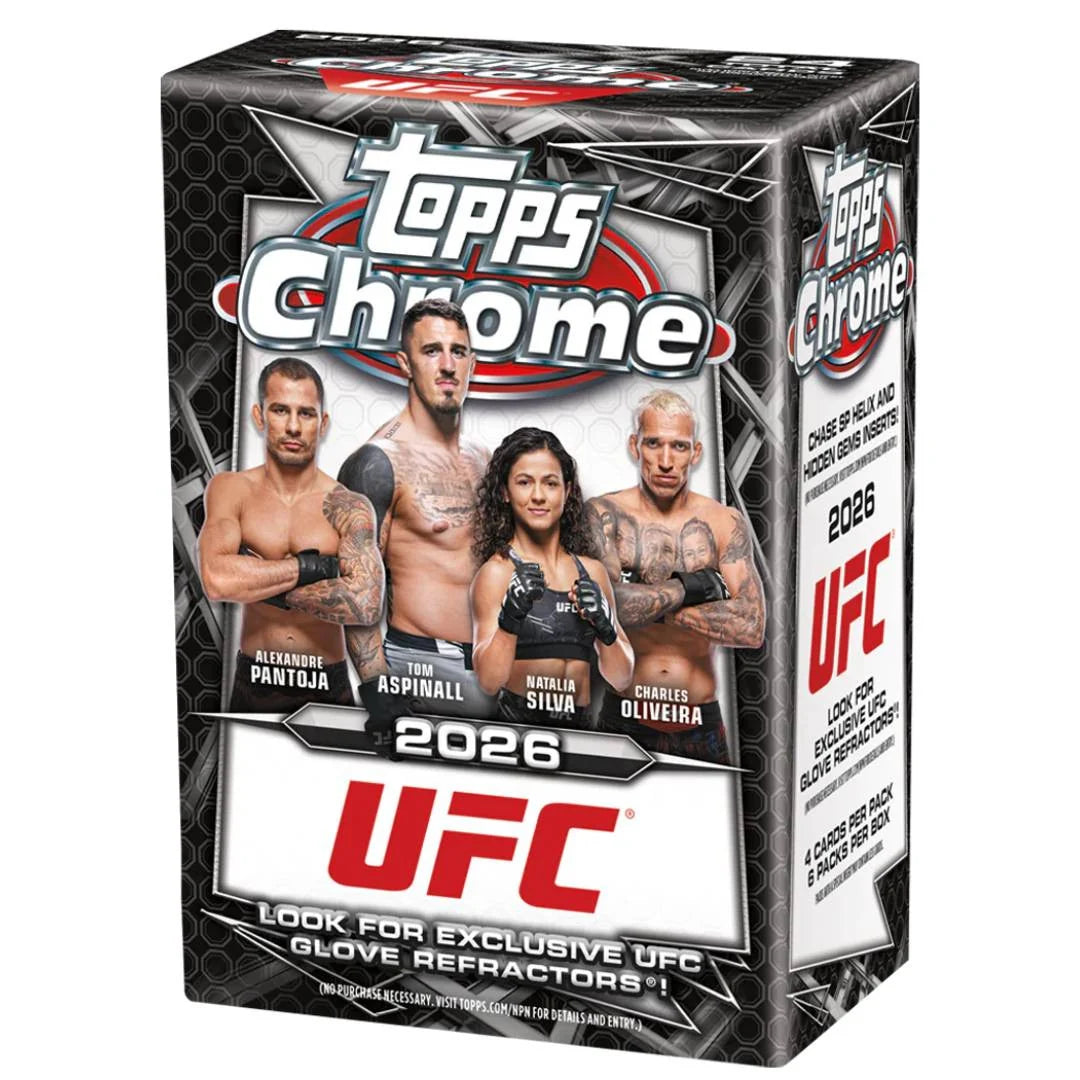 2026 Topps UFC Chrome Blaster 40 Box Case