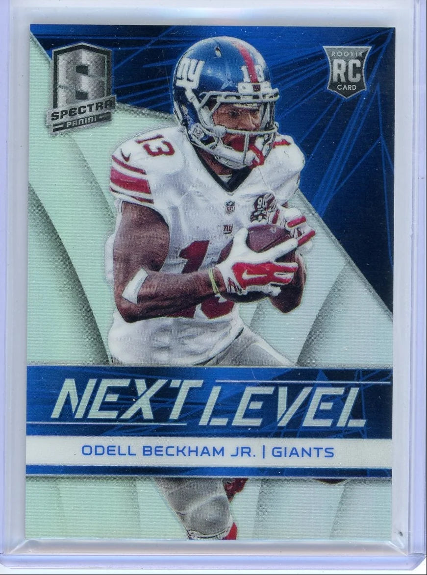 Odell Beckham Jr. 2014 Panini Spectra Next Level RC #'d 04/49