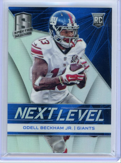 Odell Beckham Jr. 2014 Panini Spectra Next Level RC #'d 04/49