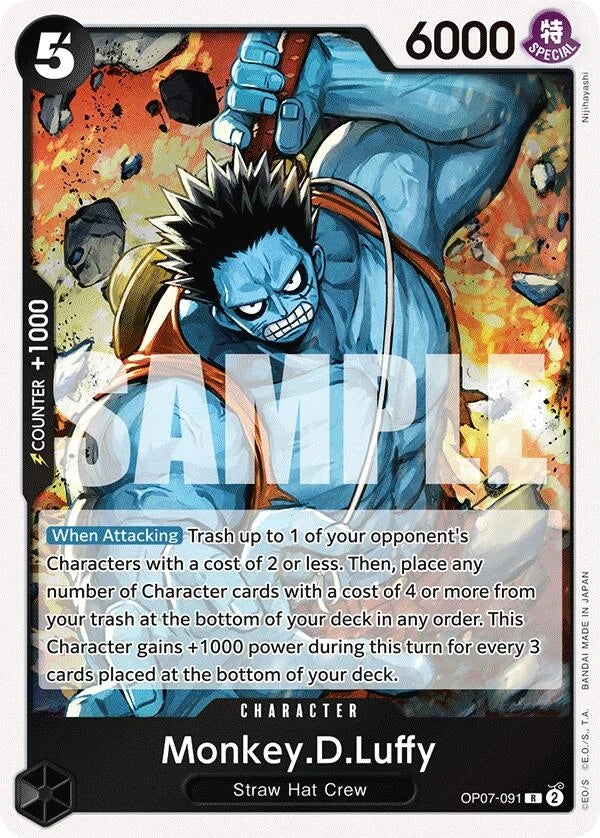 Monkey.D.Luffy (091) (OP07-091) (500 Years in the Future) (OP07)