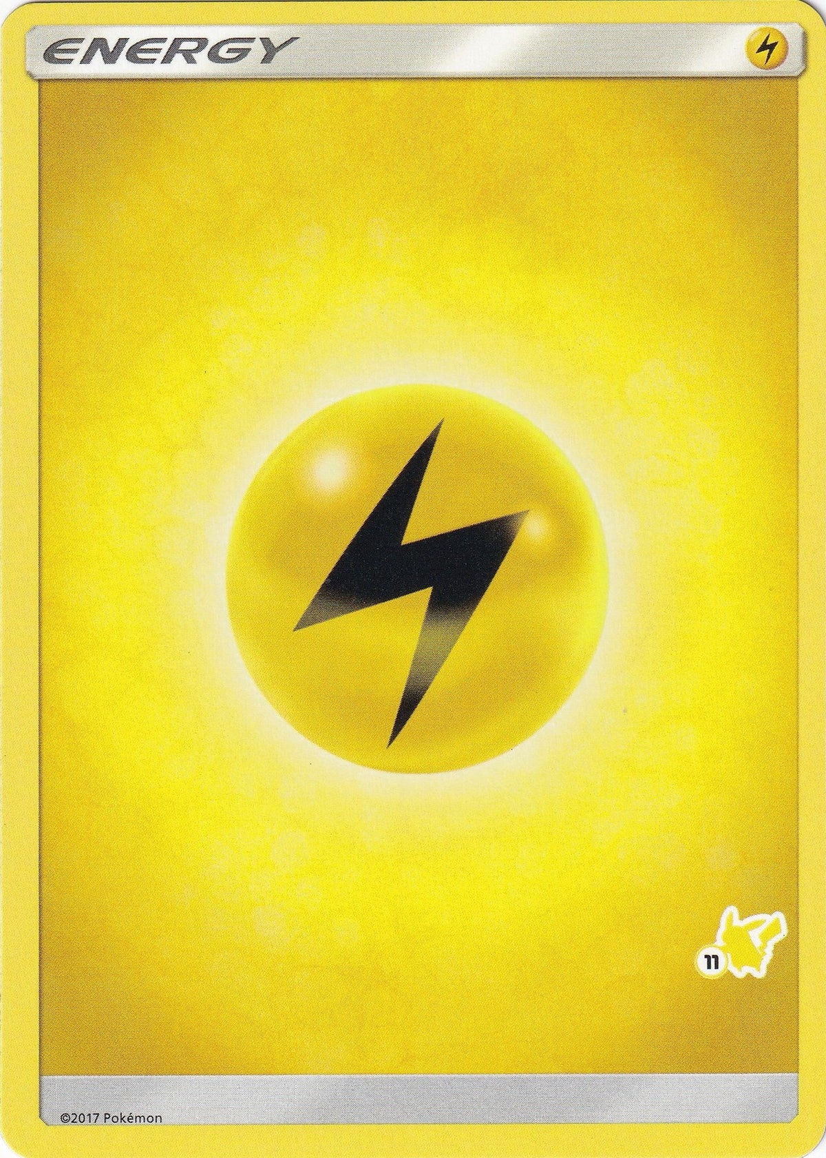 Lightning Energy (#11 Pikachu Stamped) (Battle Academy) (BTA)