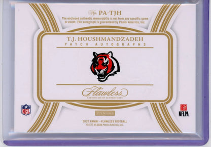 TJ Houshmandzadeh 2023 Flawless Autograph 2 Color Patch /20