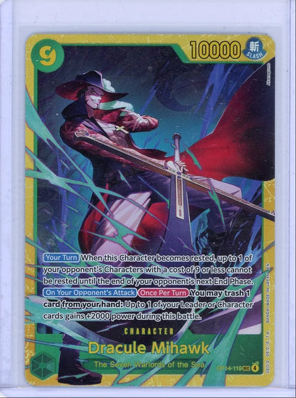Dracule Mihawk One Piece OP14-119 SEC
