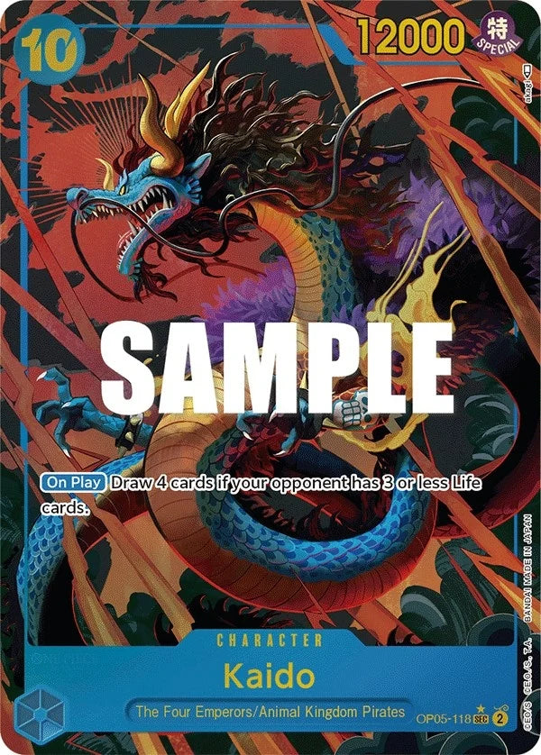 Kaido (118) (Alternate Art) (OP05-118) (Awakening of the New Era) (OP05)