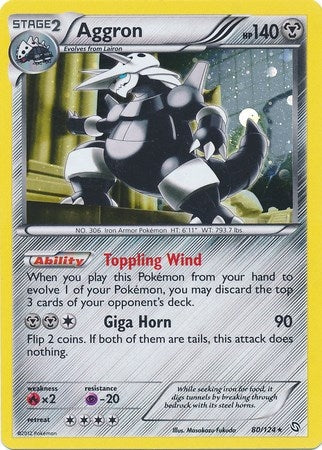 Aggron - 80/124 (Cosmos Holo) (080/124) (Blister Exclusives) (BLE)