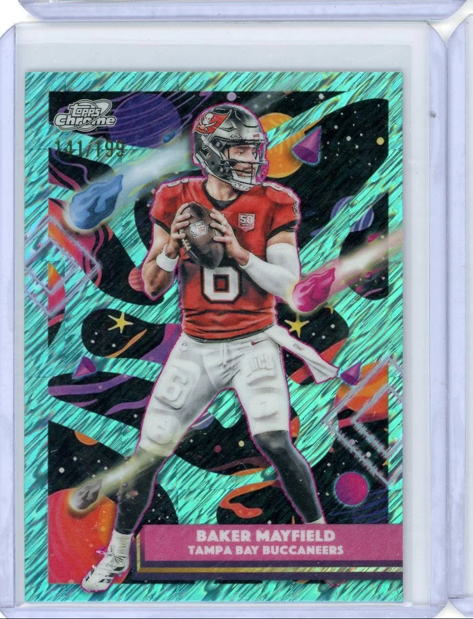Baker Mayfield 2025 Topps Cosmic #'d 141/199