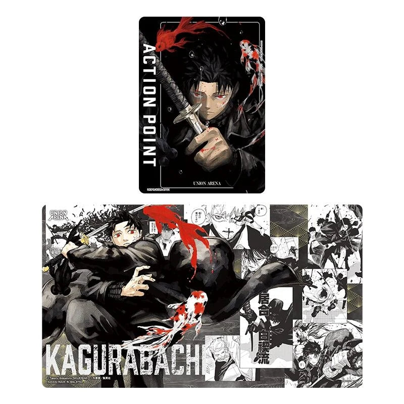 Union Arena: KAGURABACHI Playmat & Action Point Cards Set