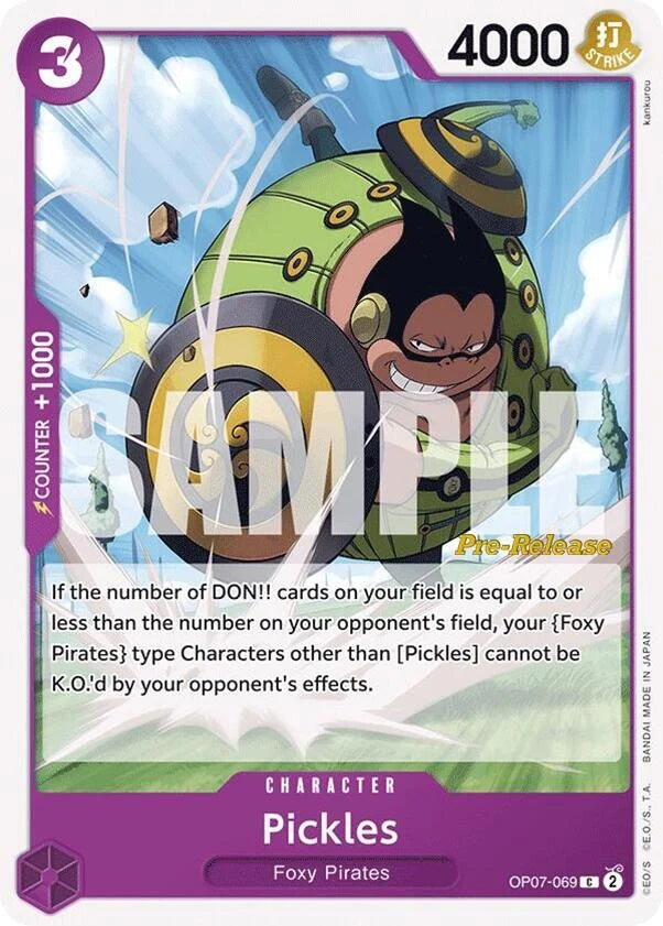 Pickles (OP07-069) (500 Years in the Future Pre-Release Cards) (OP07 PRE)