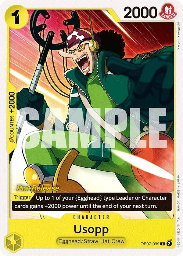 Usopp (OP07-099) (500 Years in the Future Pre-Release Cards) (OP07 PRE)