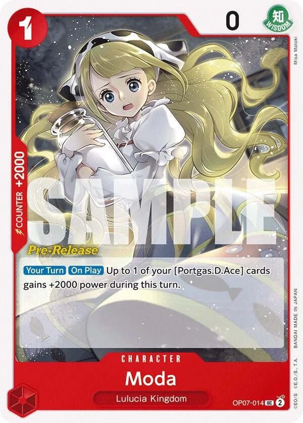 Moda (OP07-014) (500 Years in the Future Pre-Release Cards) (OP07 PRE)
