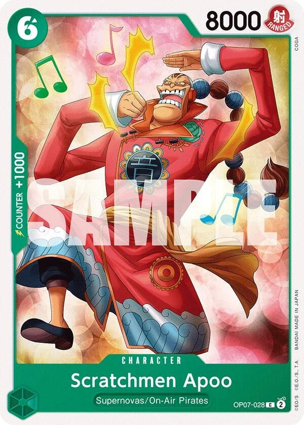 Scratchmen Apoo (OP07-028) (500 Years in the Future) (OP07)
