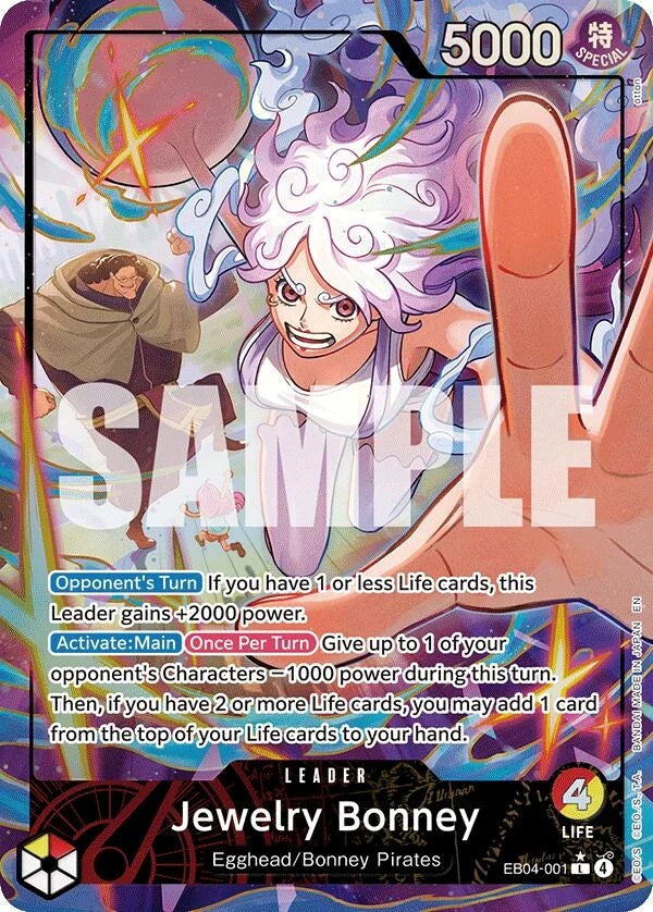 Jewelry Bonney (EB04-001) (Alternate Art) (EB04-001) (Adventure on Kami's Island) (OP15-EB04)