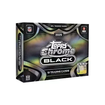 2025 Topps Chrome Black Football Hobby Box