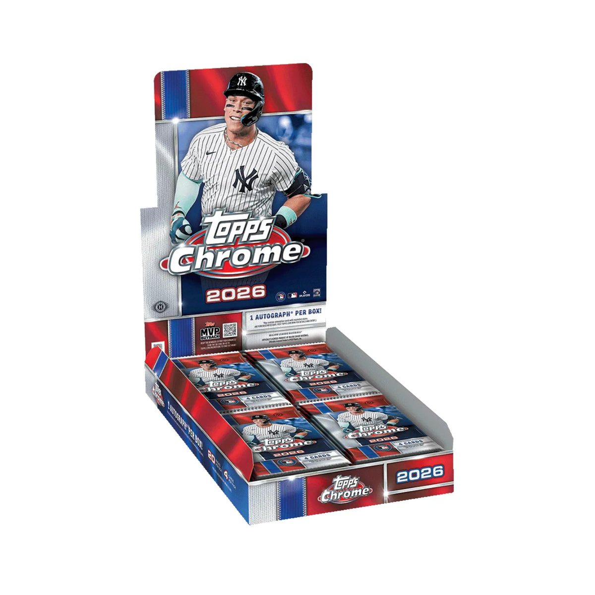 2026 Topps Chrome Baseball Hobby Box