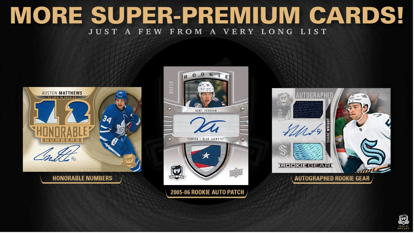 2022-23 Upper Deck The Cup Hockey 3 Box Case