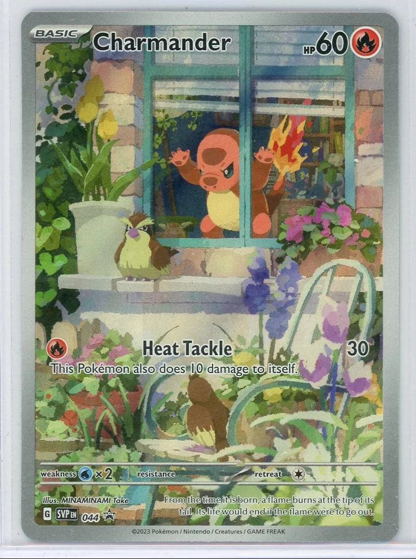 Charmander Pokémon Scarlet & Violet Black Star Promo #044