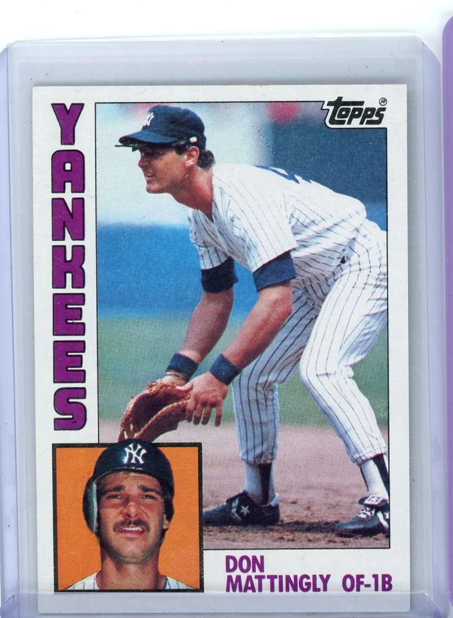 Don Mattingly 1984 Topps Rookie #8