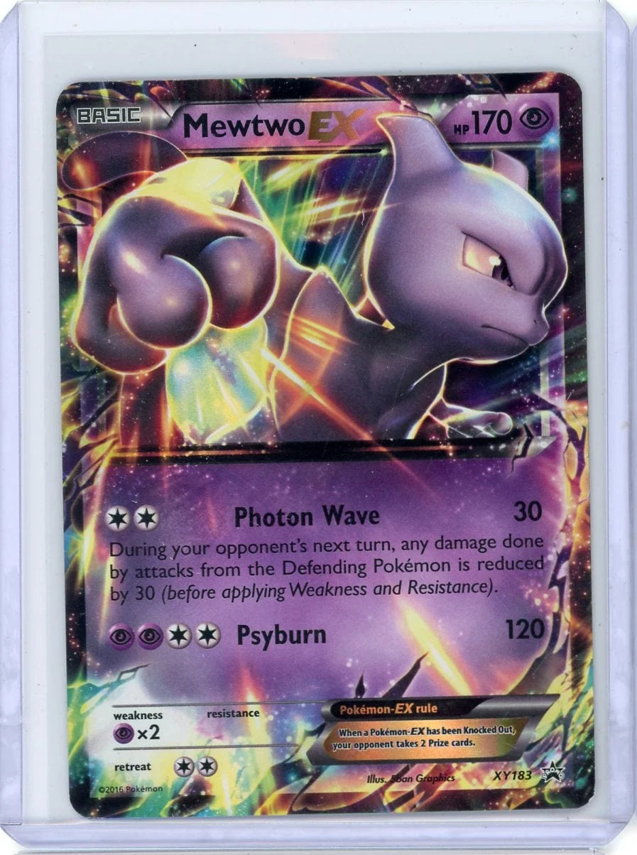 Mewtwo EX 2016 Pokemon Black Star Promo #XY183