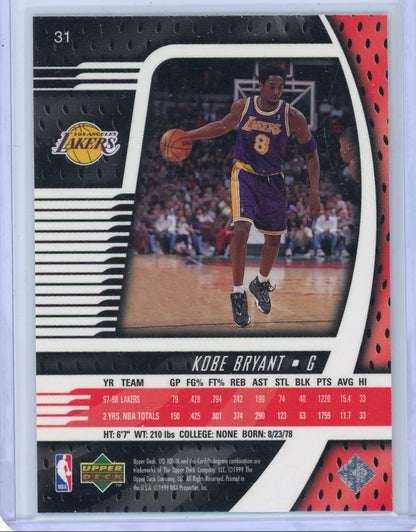 Kobe Bryant 1999 Upper Deck Ionix #31