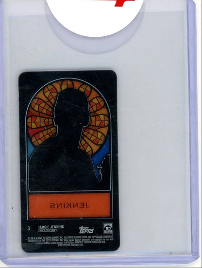 Fergie Jenkins 2025 Topps Allen & Ginter Stained Glass #3