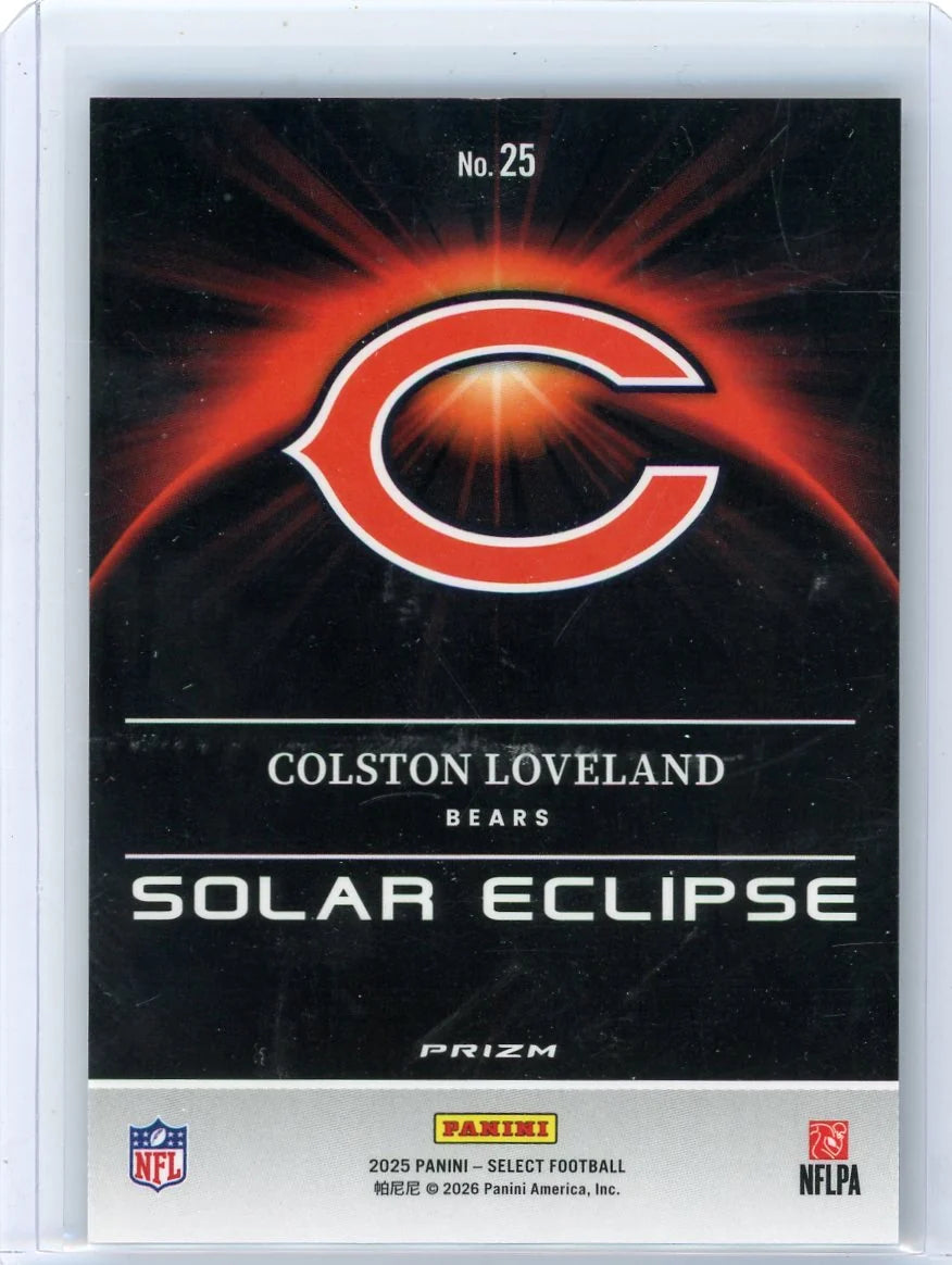 Colston Loveland 2025 Panini Select Solar Eclipse SSP