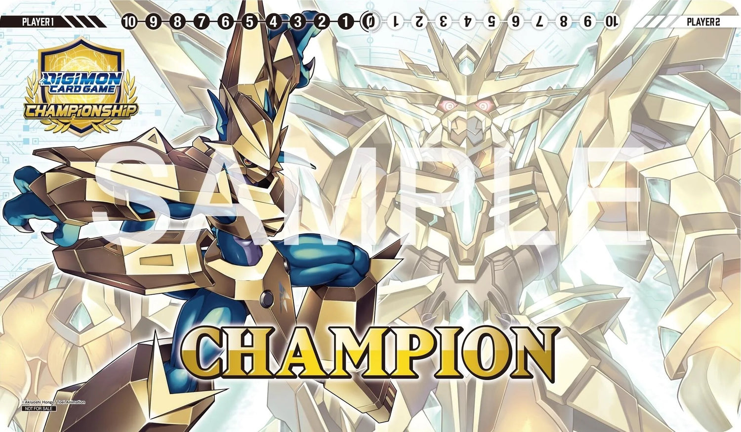 Digimon Card Game: 2024 Final Championships Champion Playmat