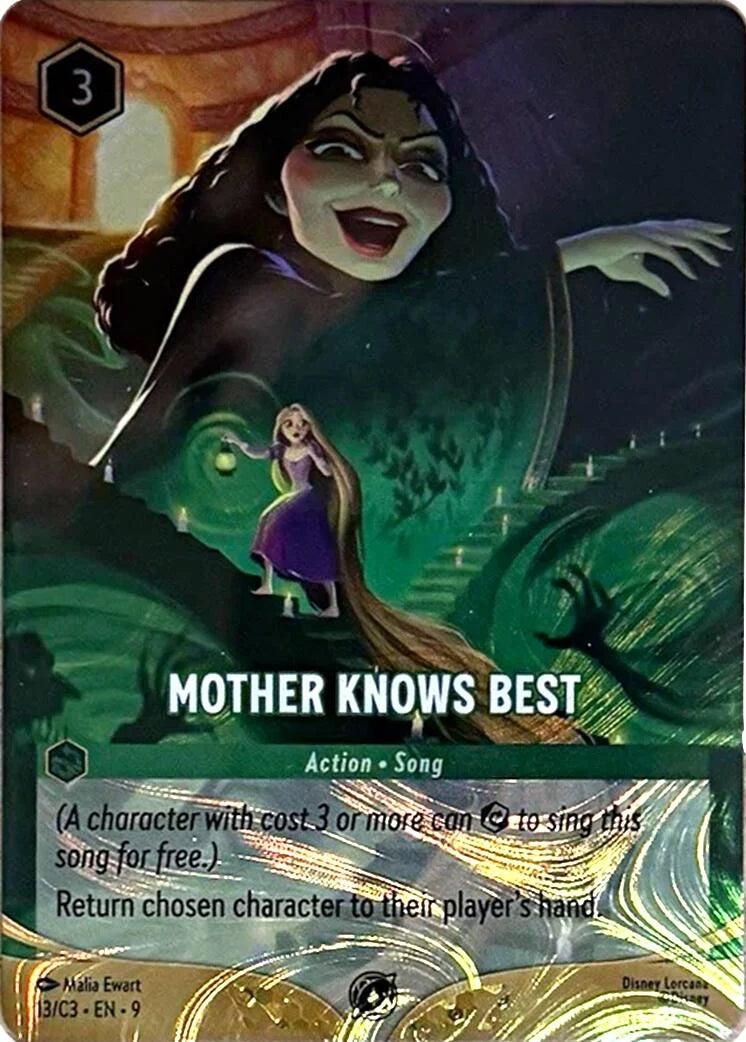 Mother Knows Best (Foil) (13) (Disney Lorcana Promo Cards) (DLPC)