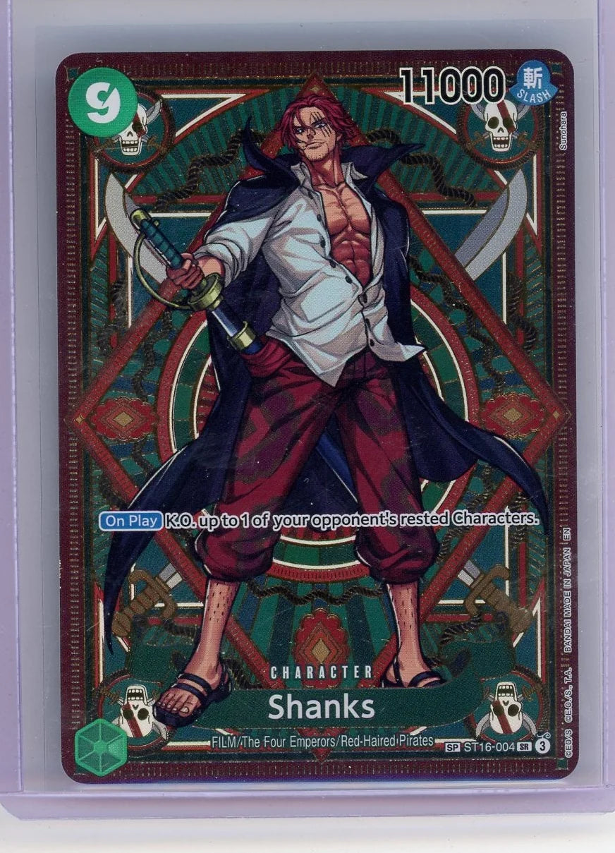 Shanks One Piece A Fist of Divine Speed SP (ST16-004)