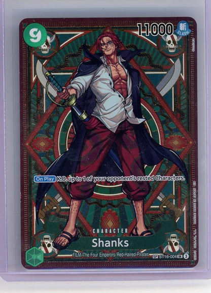 Shanks One Piece A Fist of Divine Speed SP (ST16-004)
