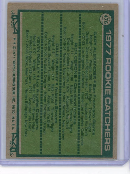 Gary Carter / Marc Hill / Danny Meyer / Leon Roberts 1975 Topps Rookie Catchers-Outfielders #620