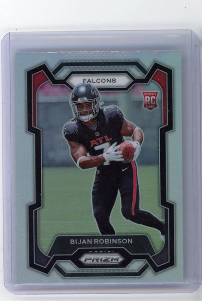 Bijan Robinson 2023 Panini Prizm silver prizm RC