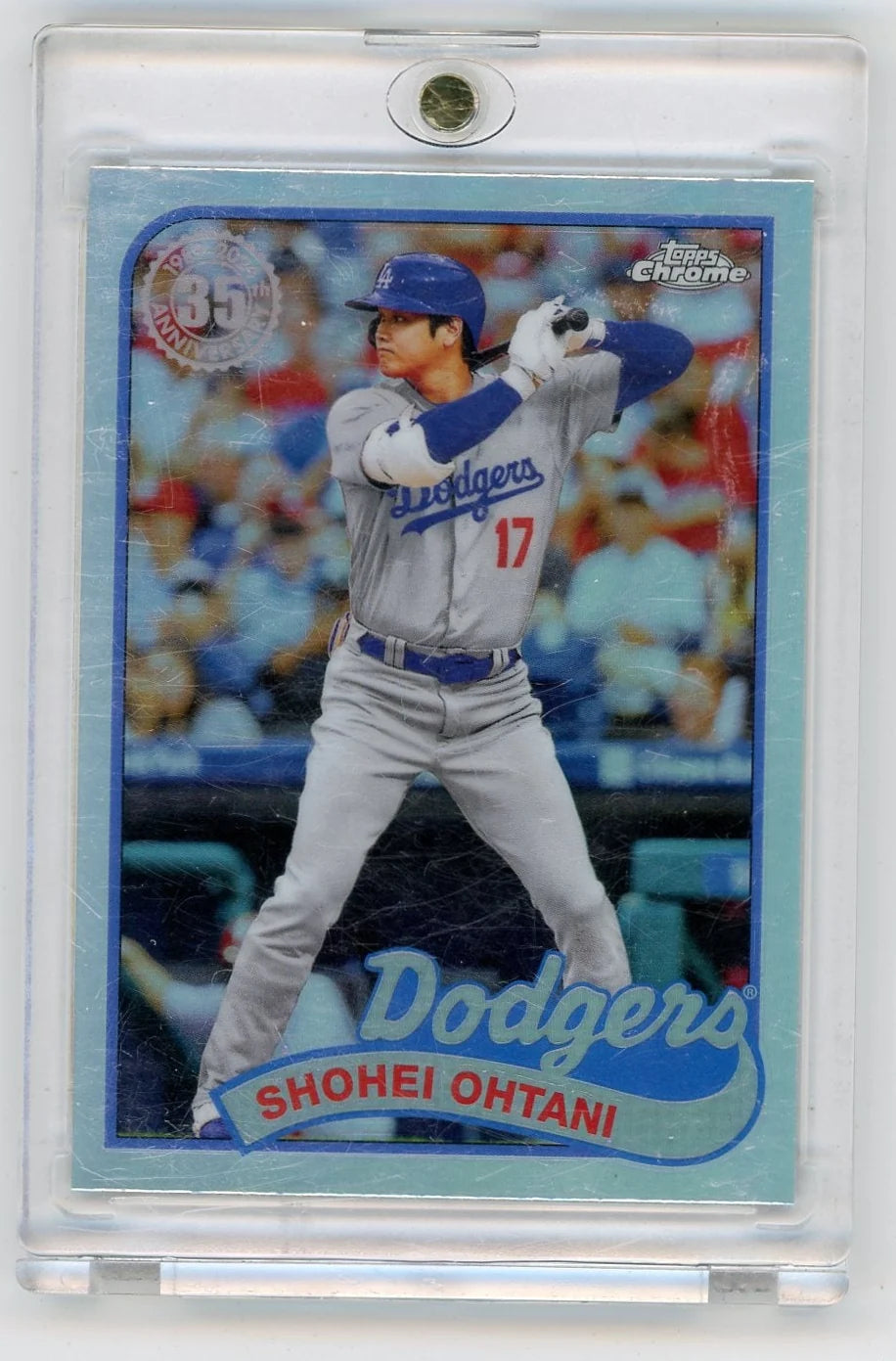 Shohei Ohtani 2024 Topps Chrome 35th Anniversary Refractor