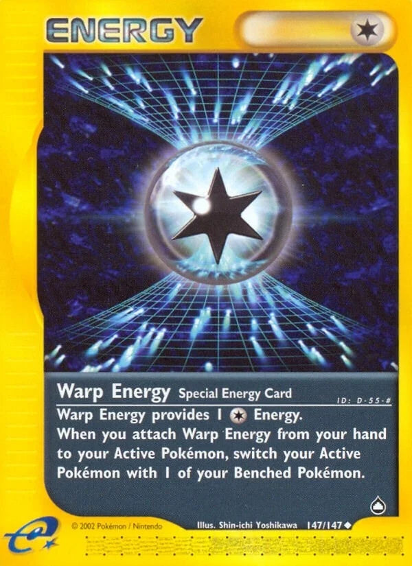 Warp Energy (147/147) (Aquapolis) (AQ)