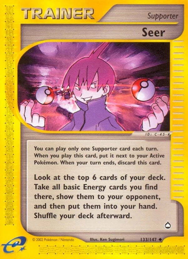 Seer (133/147) (Aquapolis) (AQ)