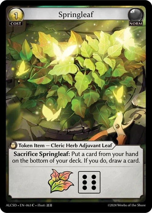 Springleaf (063) (Alchemical Revolution Starter Decks) (ALCSD)