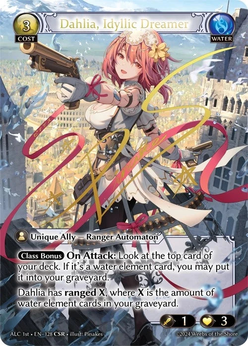 Dahlia, Idyllic Dreamer (CSR) (ALC1E) (128) (Alchemical Revolution) (ALC)