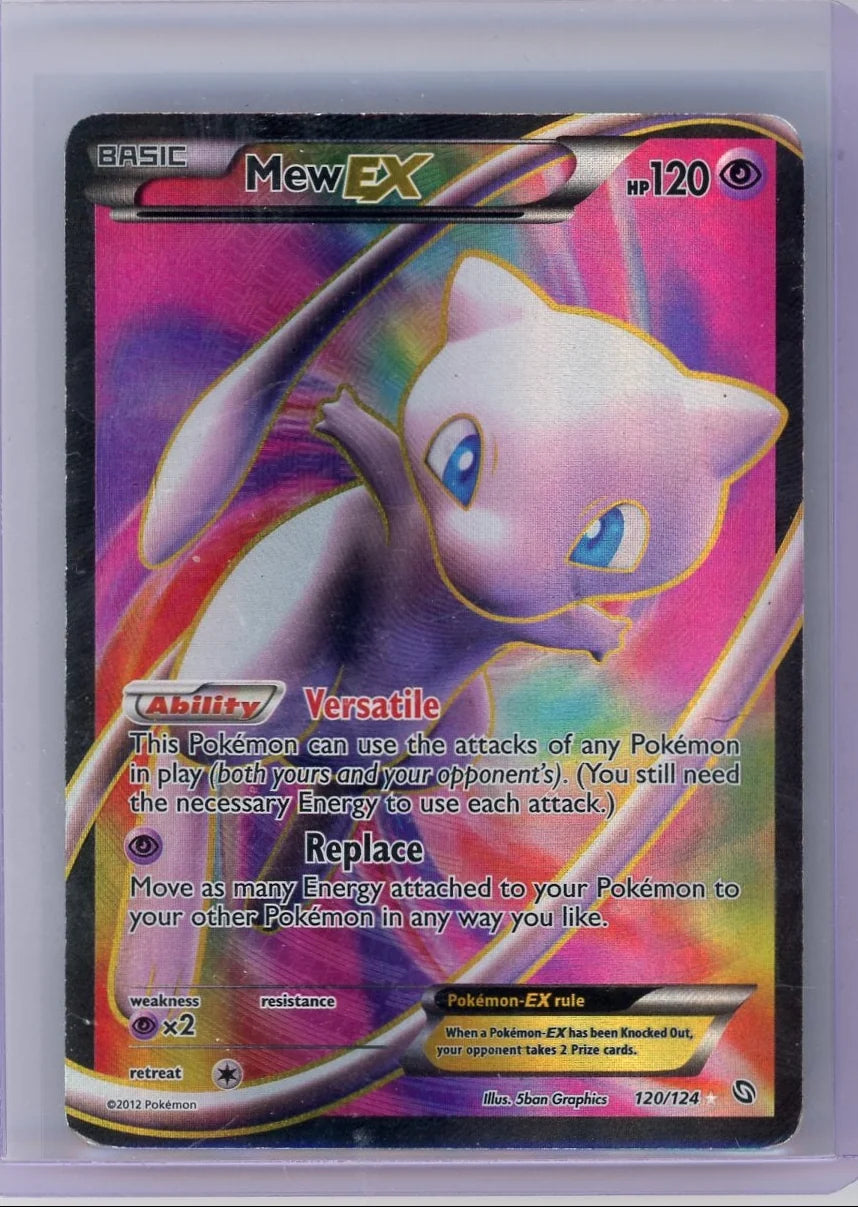 Mew EX Pokémon Dragons Exalted Full-Art #120/124