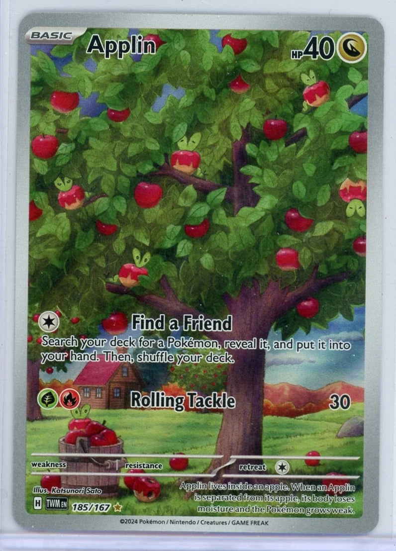 Applin Pokémon Twilight Masquerade #185/167