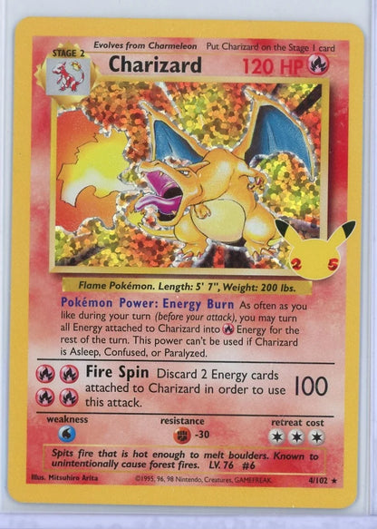 Charizard Pokémon Celebrations Classic Collection Holo #4/102