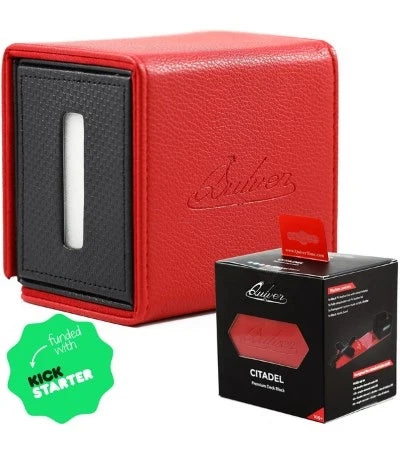 Citadel Premium Deck Block - Red (Holds 100+)
