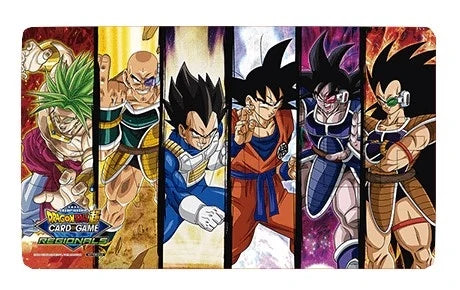Dragon Ball Super: Championship 2021 Regional Playmat - Saiyans