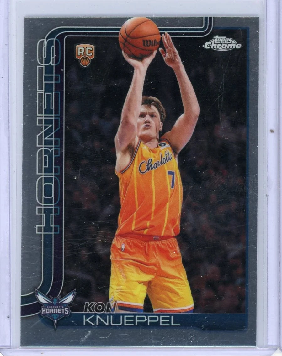 Kon Knueppel 2025-26 Topps Chrome Update rookie card