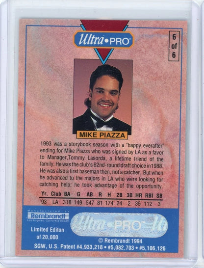 Mike Piazza 1994 Rembrandt Ultra Pro '93 Refractor